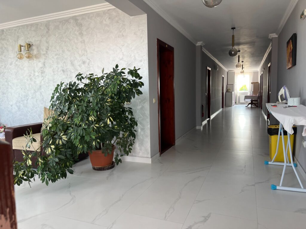 Hol renovat frumos,Pensiunea Rozeclas Oradea